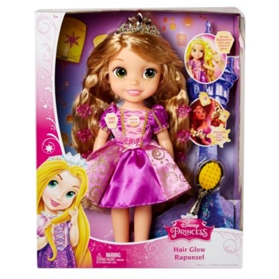Disney Princess Hair Glow Rapunzel Kids at ASDA