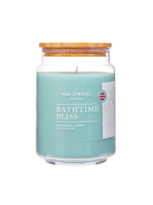 Large Candle Bathtime Bliss Home at ASDA