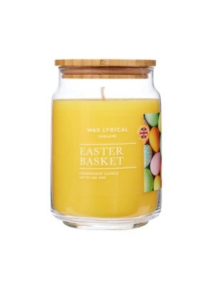 Large Candle Easter Basket Home at ASDA