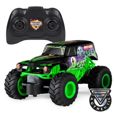 Monster Jam 124 RC Grave Digger Remote Control Car Toys & Character