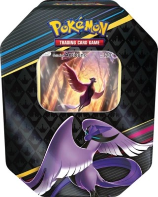 Pokemon TCG Sword & Shield 12.5 Special Art Tin Articuno Toys