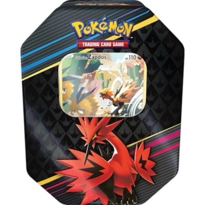Pokemon TCG Sword & Shield 12.5 Special Art Tin Zapdos Toys