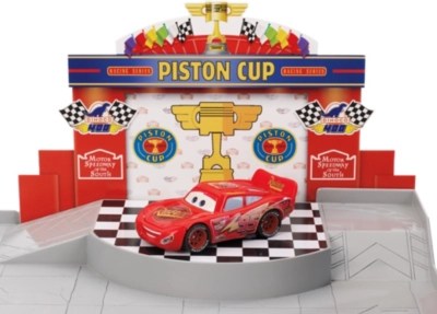 Disney Pixar Cars Piston Cup Racing Garage Kids at ASDA