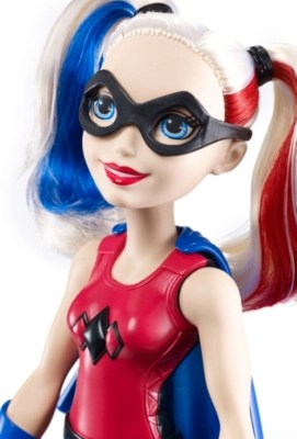 DC Super Hero Girls Harley Quinn Action Training Doll Kids