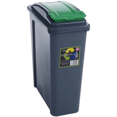 Wham Green Recycle Bin 25L Bins at ASDA