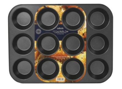 Sabichi Essentials 12 Cup Muffin Tray Baking at ASDA