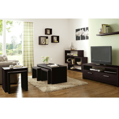 Ancona Living Room Range Walnut Effect Living & Dining