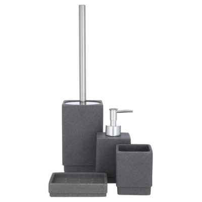 Charcoal Sandstone Bath Accessories Range Bathroom Accessories