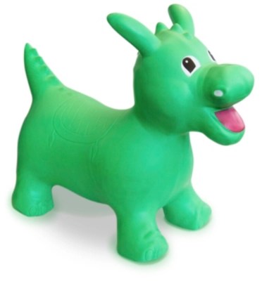 Happy Hopperz Baby Space Hopper Green Dino Outdoor Games