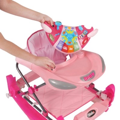 Kiddu Harley Rocker Baby Walker Pink Walkers, Rockers & RideOns