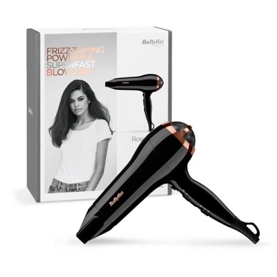 BaByliss Rose Lustre 2400 Hair Dryer Home at ASDA