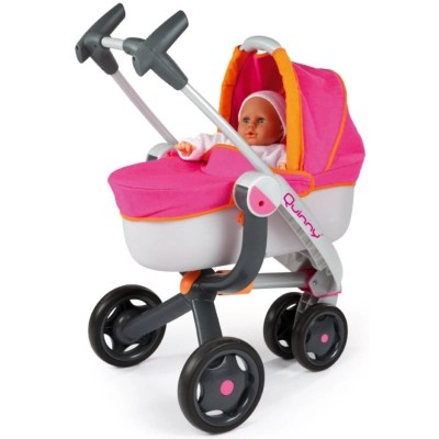 Smoby Maxicosi 3 Wheel Dolls Pushchair and Pram Dolls at ASDA