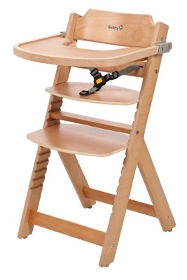 Safety 1st Timba Wooden Highchair Natural Baby at ASDA
