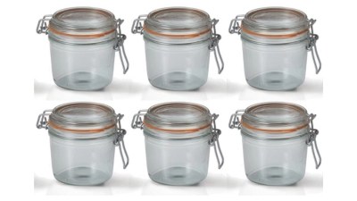 Le Parfait Terrine Jar 350ml Pack of 6 Kitchen Storage ASDA direct