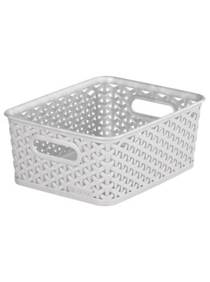 Curver My Style Small Basket Grey Home at ASDA