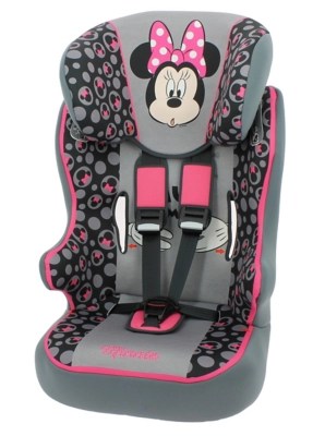 Disney Group 123 Racer High Back Booster with Harness Minnie Mouse