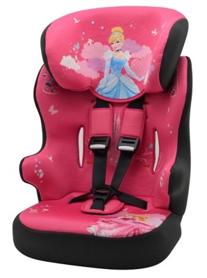 Disney Princess Group 1/2/3 Racer High Back Booster with Harness Baby
