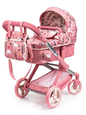 Cosatto Unicorn Garden Dolls Pram Toys & Character at ASDA