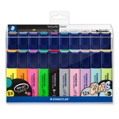 Staedtler Textsurfer Highlighters Pack of 20 School at ASDA