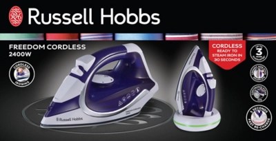 Russell Hobbs 23300 Freedom Cordless Iron Home & Garden