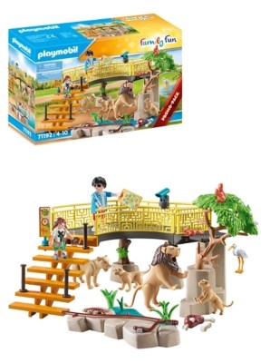 PLAYMOBIL 71192 Family Fun Lion Enclosure Toys & Character