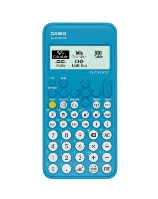 Casio FX83GTCW Blue Scientific Calculator School at ASDA