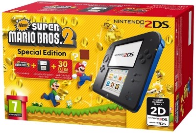Nintendo 2DS with New Super Mario Bros 2 Gaming at ASDA