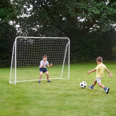 8ft x 6ft Steel Soccer Goal Home at ASDA