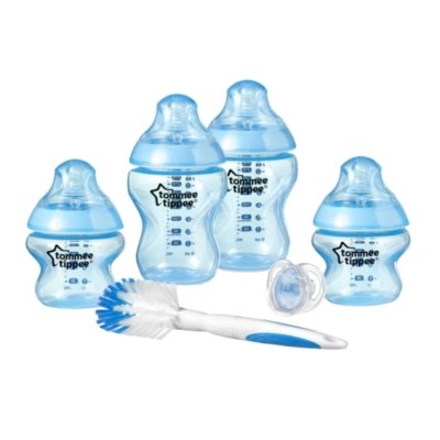 tommee tippee Closer to Nature Newborn Starter Set Blue Baby