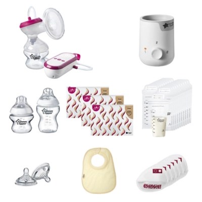 Tommee Tippee Complete Breastfeeding Kit, Made for Me Electric Breast