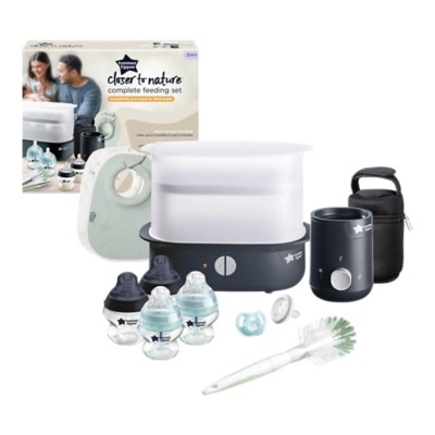 Tommee Tippee Closer to Nature Complete Feeding Set with Electric Steam