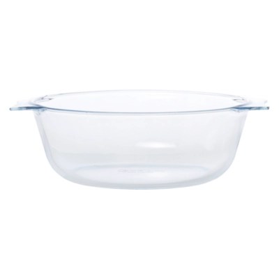 Pyrex Essentials Glass Casserole Dish 2.3 Litre Ovenware at ASDA