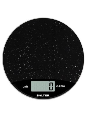 Salter Black Marble Kitchen Scale Home at ASDA