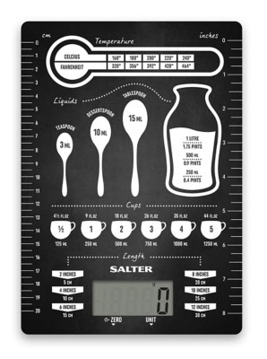 Salter Premium Conversion Table Electronic Kitchen Scale Home