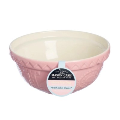 Mason Cash Bake My Day Pink 24cm Mixing Bowl Home & Garden