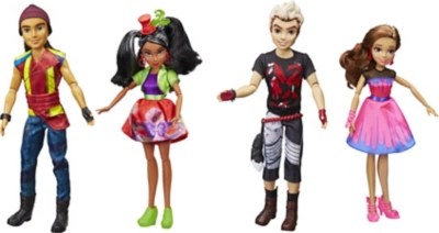 Disney Descendants Neon Lights 4Pack Kids at ASDA