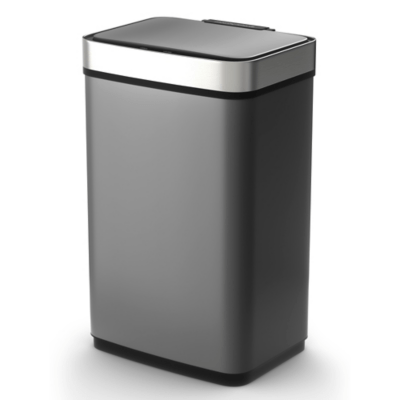 Morphy Richards 60L Rectangular Sensor Bin Titanium Home at ASDA
