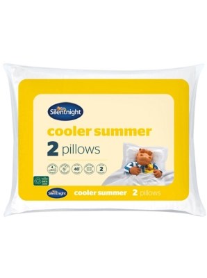 Silentnight Cooler Summer Pillows pair Home at ASDA