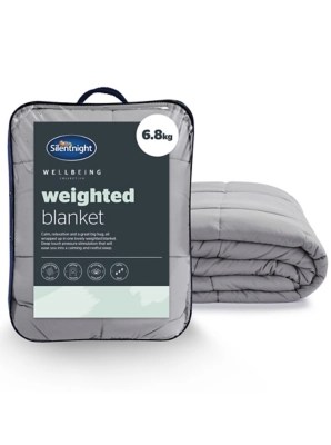 Silentnight Wellbeing Collection Weighted Blanket 6.8kg Home