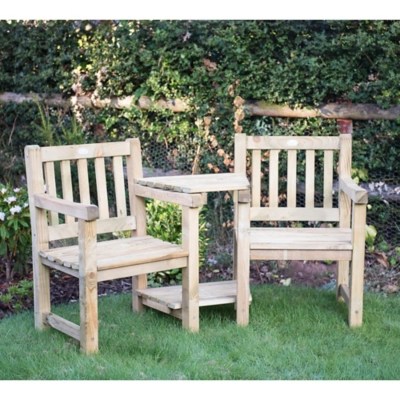 Forest Garden Harvington Love Seat Outdoor & Garden at ASDA
