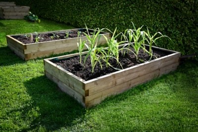 Forest Garden Caledonian Rectangular Raised Bed 90 x 180cm Outdoor