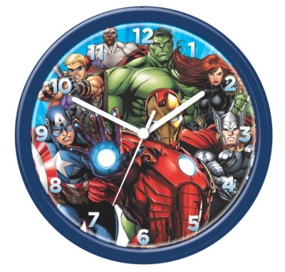 Marvel Avenger Clock Bedroom Accessories at ASDA