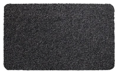 Mighty Mat Plush Washable Mat 60x100cm Dark Grey Home at ASDA