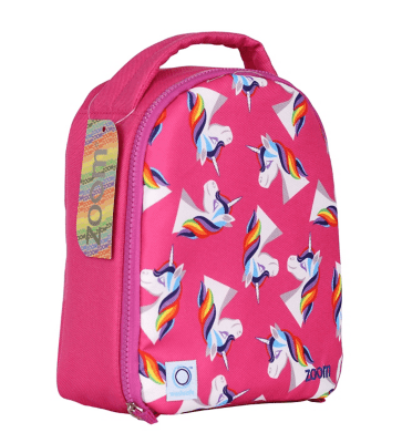 Zoom Unicorn Machine Washable Lunch Bag Home & Garden