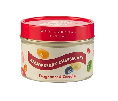 Jelly Belly Strawberry Cheesecake Candle Tin Candles & Holders ASDA direct