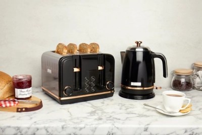 Haden Black & Copper Bundle Electricals at ASDA