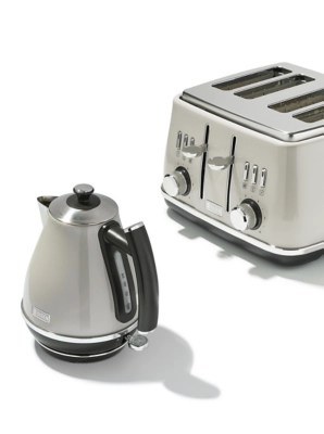 Haden Cotswold Kettle & Toaster Set Taupe Electricals at ASDA