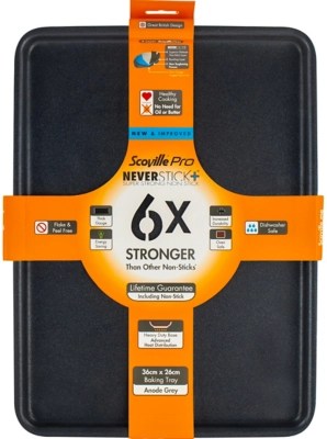 Scoville Pro Neverstick+ 36cm Baking Tray Home at ASDA