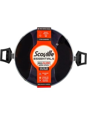 Scoville Essentials 28cm Shallow Casserole Home at ASDA