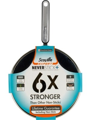 Scoville Expert Neverstick+ 26cm Sauté Pan Home at ASDA